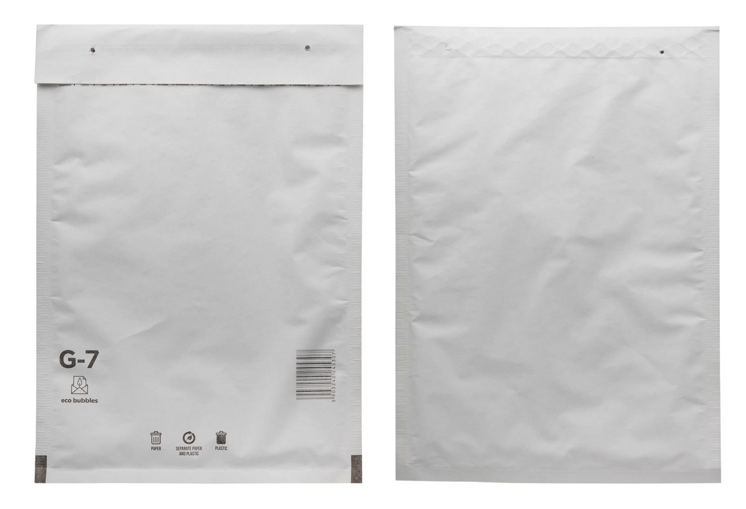 Luftpolstertaschen Versandtaschen Luftpolster Versand Taschen G7 250x350 mm Weiß 