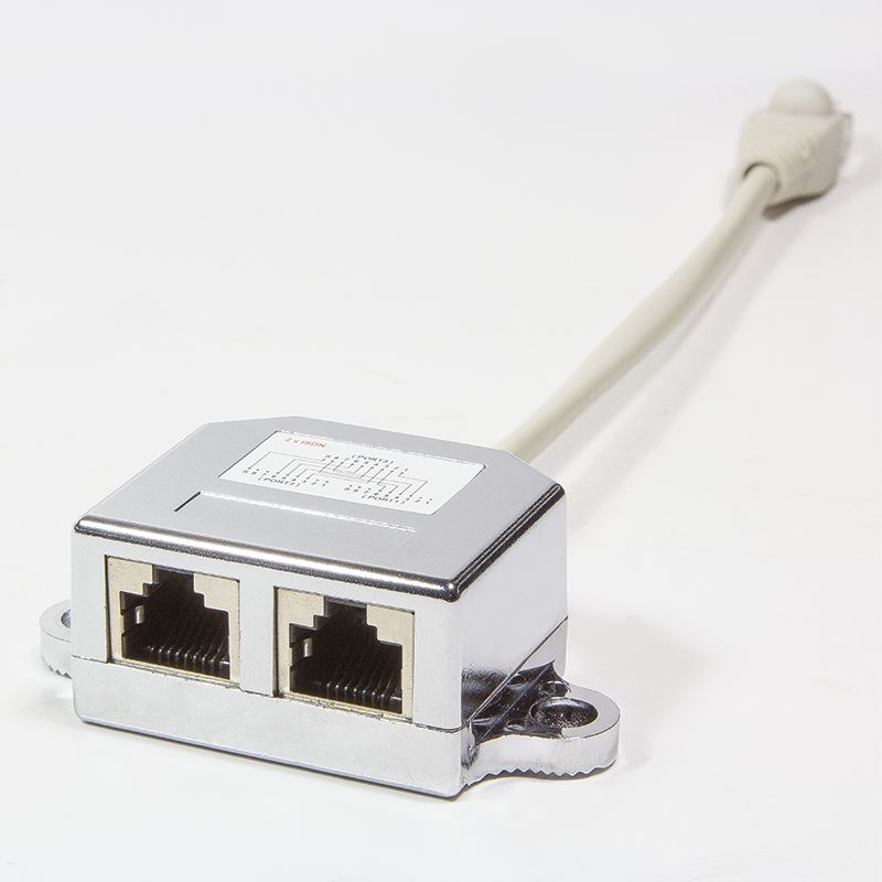 Stecker auf 3 Buchsen, Ethernet-Verlängerungskabel, Carry-Anschluss,  Splitter-Kabel, Adapter, Netzwerk, RJ-45-Stecker auf 3 Buchsen
